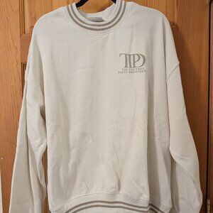 Taylor Swift Cream TTPD Crewneck - Large